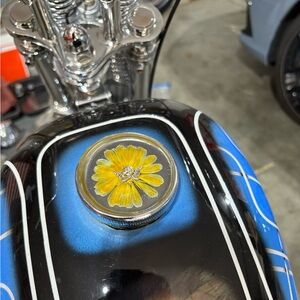 Custom Harley Davidson Gas Cap